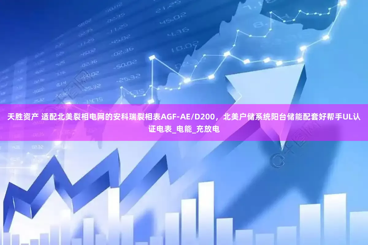天胜资产 适配北美裂相电网的安科瑞裂相表AGF-AE/D200，北美户储系统阳台储能配套好帮手UL认证电表_电能_充放电